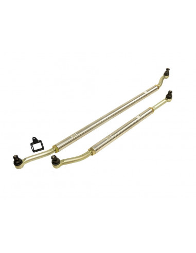 SISTEMA DE DIRECCION HD DE ALUMINIO RUSTY'S - JEEP JL WRANGLER / JT GLADIATOR - CON SOPORTE AMORTIGUADOR