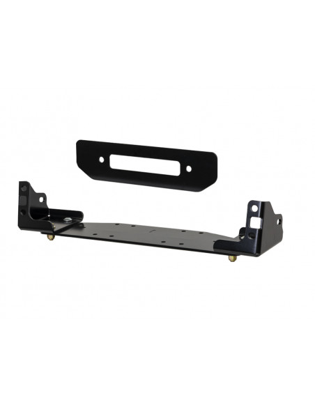 SOPORTE DE WINCHE RUSTY'S PARA JEEP JL WRANGLER 2018+ / JT GLADIATOR 2020+