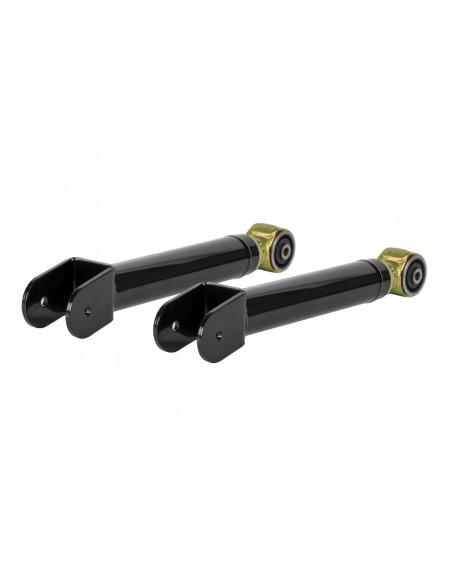 BRAZOS SUPERIORES DELANTEROS AJUSTABLES RUSTY'S CON EXTREMO FORJADO DE GOMA XJ TJ WJ ZJ