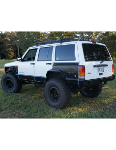 GUARDABARROS DE ACERO DELANTEROS Y TRASEROS RUSTY'S ALTA COMPENSACION JEEP XJ 4 PUERTAS 2
