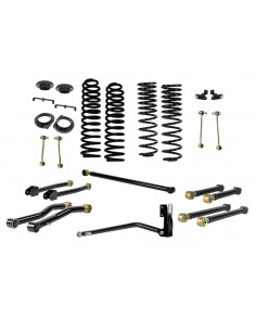 KIT DE SUSPENSION AVANZADO 4" RUSTY'S JEEP GLADIATOR JT CON EXTREMOS DE GOMA SIN AMORTIGUADORES GAS 2018-2023