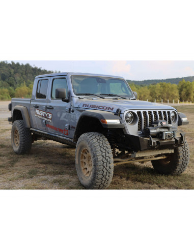 KIT DE SUSPENSION AVANZADO 4" RUSTY'S JEEP GLADIATOR JT CON EXTREMOS DE GOMA SIN AMORTIGUADORES GAS 2018-2023