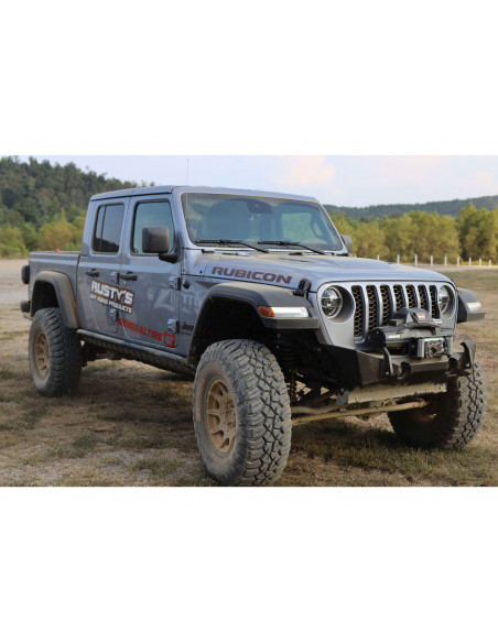KIT DE SUSPENSION AVANZADO 4" RUSTY'S JEEP GLADIATOR JT CON EXTREMOS DE GOMA SIN AMORTIGUADORES GAS 2018-2023