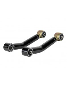 BRAZOS DE CONTROL INFERIORES AJUSTABLES DELANTEROS RUSTY'S CON EXTREMOS DE GOMA FORJADOS XJ TJ