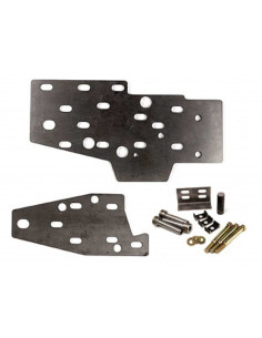 PLACA DE MARCO CAJA DE DIRECCION RUSTY'S - XJ CHEROKEE - LADO DEL CONDUCTOR