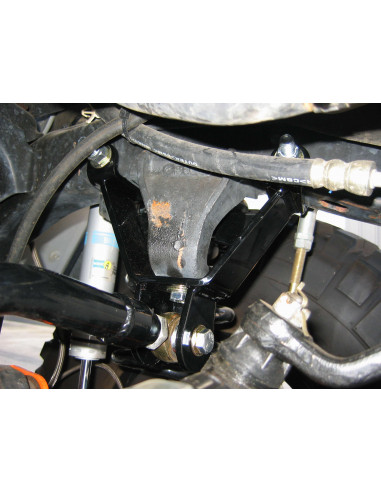 BARRA PANHARD DELANTERA AJUSTABLE HD RUSTY'S CON SOPORTE DE CHASIS JEEP TJ