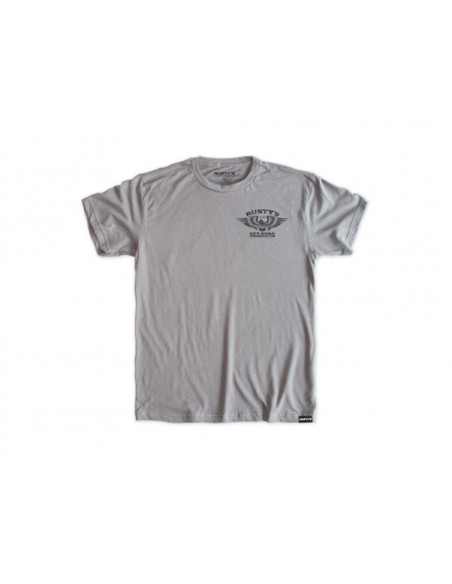 PLAYERA MANGA CORTA RUSTY'S AGUILA - AZUL INDIGO / MEDIANO