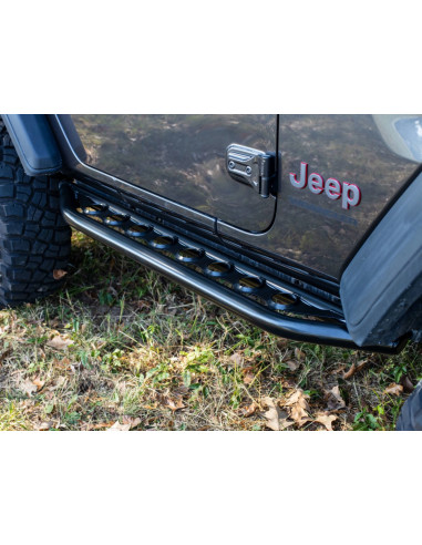ARMADURA DE ESTRIBOS SIDESTEP RUSTY'S JEEP JL WRANGLER 2 PUERTAS 2018-2024