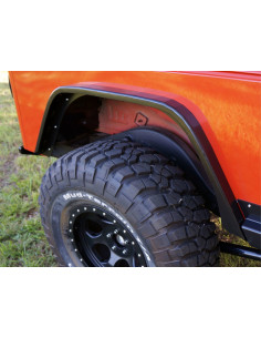 GUARDABARROS TRASEROS DE ACERO RUSTY'S JEEP TJ / LJ WRANGLER 1997-2006