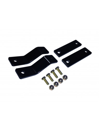 KIT EXTENSION SOPORTES LINEAS DE FRENO RUSTY'S DELANTERO Y TRASERO JEEP JK WRANGLER
