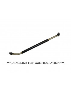 BARRA DE DIRECCION HD RUSTY'S CONFIGURACION FLIP DRAG LINK JK WRANGLER 2007-2018