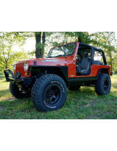 PAQUETE COMPLETO DE GUARDABARROS RUSTY'S OFFROAD JEEP TJ / LJ WRANGLER 1997-2006 2