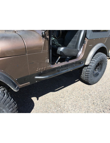 ARMADURA DE UMBRALES RUSTY'S JEEP CJ-7 1976-1986 CON ESTRIBO TUBULAR