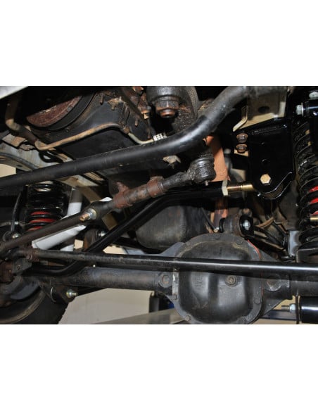 BARRA DE RASTREO DELANTERA AJUSTABLE HD RUSTY'S 4"+ LIFT JEEP XJ ZJ TJ - SCRATCH Y DENT