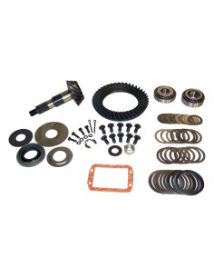 KIT CORONA Y PINON DANA 30 CON KIT DE INSTALACION - RELACION 3.07 - ROTACION INVERSA