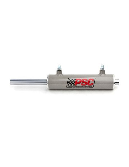 CILINDROS DIRECCION HIDRAULICA COMPLETA DOBLE EXTREMO PSC 2.5" X 8" CON 2 ABRAZADERAS