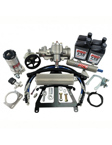 KIT DIRECCION ASISTIDA HIDRAULICA BIG BORE XD CYLINDER ASSIST PSC JEEP WRANGLER YJ 4.0L 6"