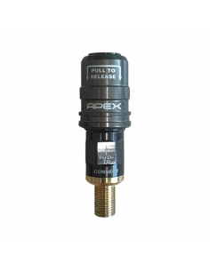 APEX BOQUILLA PUSH-ON HIGH FLOW CONEXION DIRECTA COMPRESORES MILWAUKEE Y OTROS