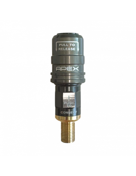 APEX BOQUILLA PUSH-ON HIGH FLOW CONEXION DIRECTA COMPRESORES MILWAUKEE Y OTROS