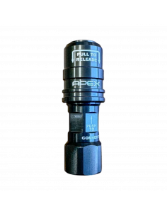 APEX BOQUILLA PUSH-ON ALTO CAUDAL 1/4 NPT HEMBRA FLUJO DUAL