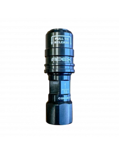 APEX BOQUILLA PUSH-ON ALTO CAUDAL 1/4 NPT HEMBRA FLUJO DUAL
