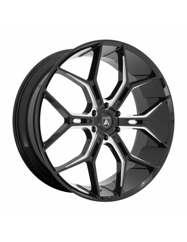 ABL38 22X9.5 6X120 G-BLK MILL 38MM