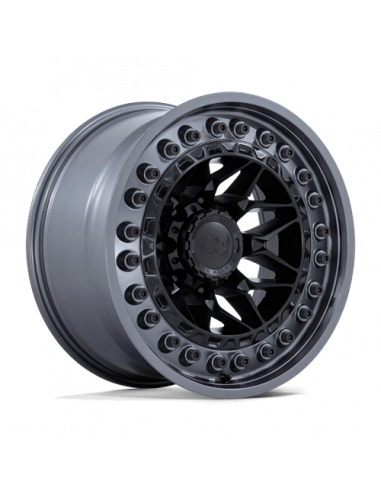 ALPHA 18X9 8X6.5 125 +0 M-BLK GNMTL-LP