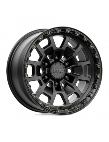 KM718 17X8.5 6X5.5 S-BLK 00MM