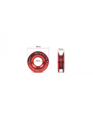 Polea de reenvío ligera para cable de plasma...