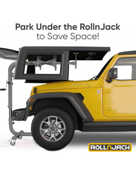 ELEVADOR TECHO DESMONTABLE JEEP WRANGLER TJ y FORD BRONCO ROLLNJACK