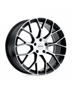 P2B 16X7 4X100 72.1 +40 G-BLK-MACH