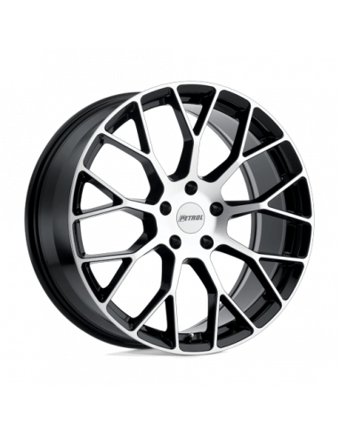 P2B 16X7 4X100 72.1 +40 G-BLK-MACH