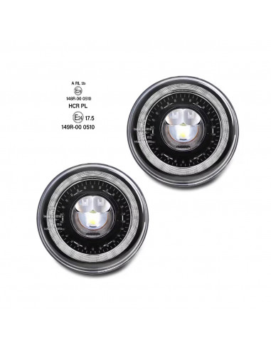 PAREJA DE FAROS LED 7" HOMOLOGADO