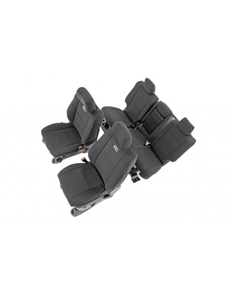 ROUGH COUNTRY INTERIOR Fundas Asientos Neopreno | Jeep Grand Cherokee WK2