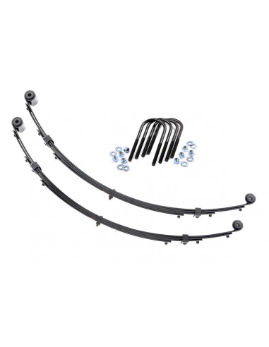 ROUGH COUNTRY Front Leaf Springs 4" Lift Pair |...