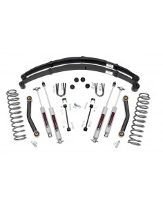 ROUGH COUNTRY SUSPENSION KIT 4.5" RR Springs | Jeep... 2