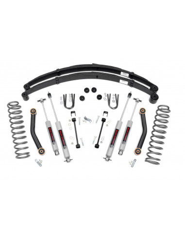 ROUGH COUNTRY SUSPENSION KIT 4.5" RR Springs |...