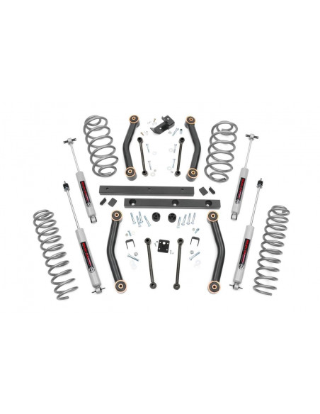 ROUGH COUNTRY 4" Lift Kit | Jeep Wrangler TJ