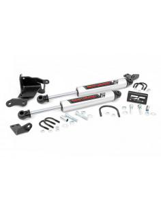 ROUGH COUNTRY AMORTIGUADOR DE DIRECCION V2 Doble 2.5-8" |... 2