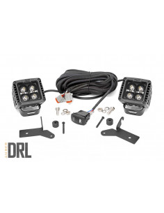 ROUGH COUNTRY ILUMINACION LED 2" en Bisagra DRL Ambar |... 2