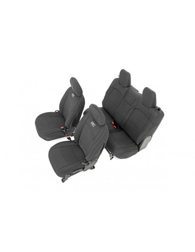 ROUGH COUNTRY Seat Covers Front and Rear | Jeep...