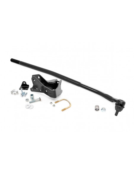ROUGH COUNTRY High Steer Kit + Track Bar Bracket | Jeep Wrangler JK
