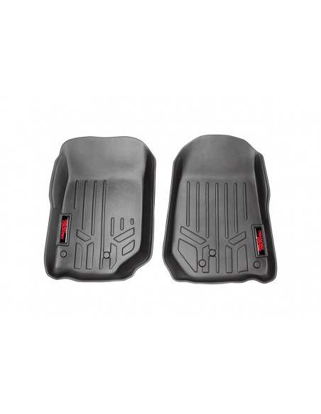 ROUGH COUNTRY Alfombrillas Delanteras | Jeep Wrangler TJ | Wrangler Unlimited LJ