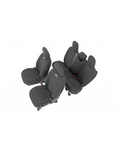 ROUGH COUNTRY Seat Covers Front and Rear | Jeep Wrangler... 2