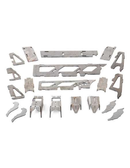 ROUGH COUNTRY Refuerzo Puente Dana 30 y C-Gusset | Jeep Wrangler JK