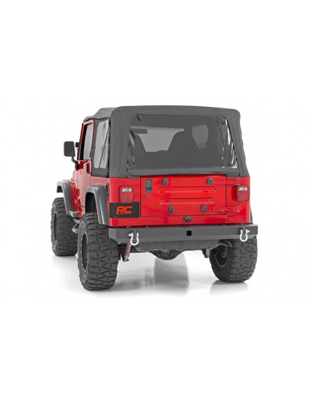 ROUGH COUNTRY Rear Bumper Full Width | Jeep Wrangler TJ | Wrangler Unlimited