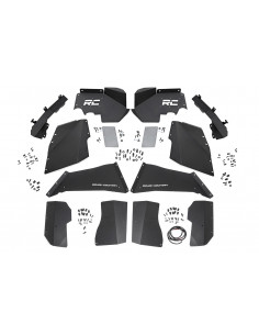 ROUGH COUNTRY Inner Fenders Front & Rear | Jeep Wrangler JK 2