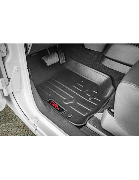 ROUGH COUNTRY ALFOMBRILLAS Delanteras y Traseras 4 Puertas | Jeep Wrangler Unlimited JK
