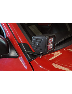 ROUGH COUNTRY LED Light Mount Lower A-Pillar Pod Pair |... 2