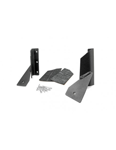 ROUGH COUNTRY LED Light Mount Lower A-Pillar Pod Pair | Jeep Cherokee XJ